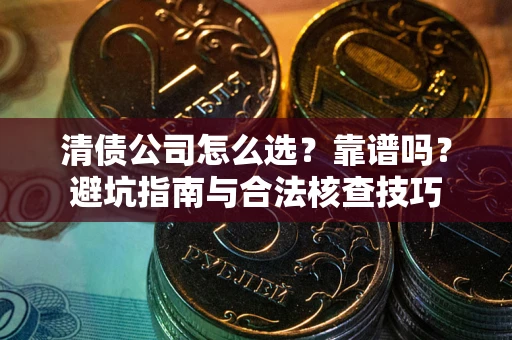 济南清债公司怎么选？靠谱吗？避坑指南与合法核查技巧